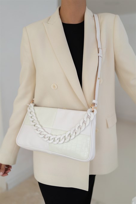 Fancy Beyaz   Çanta