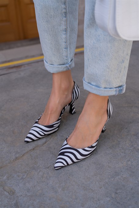 Fast Zebra   Topuklu Ayakkabı
